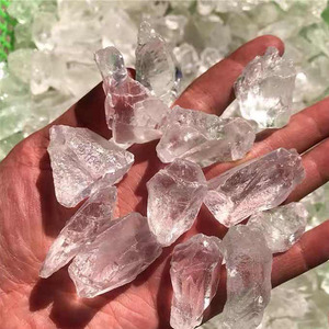 Cristal Curativo Sin Pulir, Grava de Cristal para Acuario, Cuarzo Natural Pulido, Piedra Bruta Transparente - Product Image 5