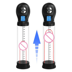 Pompe à pénis électrique Masturbateurs masculins avec 6 intensités d'aspiration et modes d'aspiration Sex Toys for Trainer Ale Penis for Bigger - Product Image 1