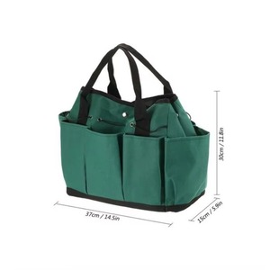 Échantillon gratuit : Sac à outils de jardin avec 8 poches, organisateur pour l'intérieur et l'extérieur, support pour kit d'outils de jardin (outils non inclus) - Product Image 5