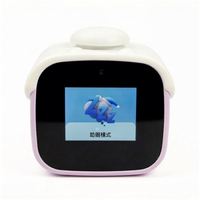 Lámpara de Escritorio Analógica para Niñas, Terapia de Luz, Reloj Despertador Digital Delgado con Forma de Mezquita, con IA y Voz Habilitada