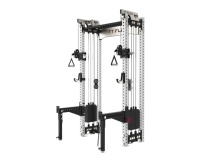 Station multifonctionnelle d'entraînement d'équipement de gymnastique avec dispositif de traction vers le bas pour les squats Smith Machine