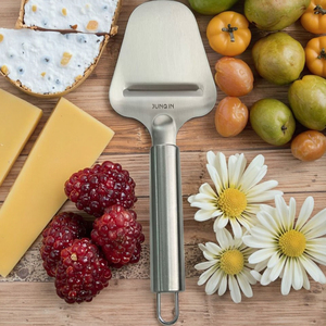 Junqin thép không gỉ cầm tay pho mát Slicer bơ ham <span class=keywords><strong>scraper</strong></span> cho cắt bánh nướng thìa HD-9599 sinh thái thân thiện - Product Image 4