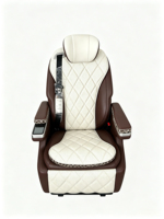 Siège électrique pour camping-car, SUV, fourgonnette, avec commande tactile intelligente, repose-jambes, ceinture 3 points, siège de modification automobile