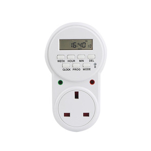 Reino Unido <span class=keywords><strong>enchufe</strong></span> inteligente Socket Digital temporizador interruptor de ahorro de energía ajustable programable Ajuste de <span class=keywords><strong>reloj</strong></span>/tiempo de encendido/apagado - Product Image 1