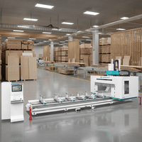 Machine CNC à portique vertical pour le travail du bois à 5 axes JUNRAN, robuste, commande OSAI/LNC, haute précision, automatique, prix compétitif