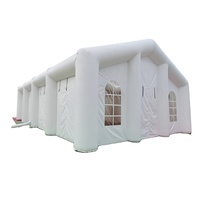 Carpa Inflable Portátil, Impermeable, de PVC y Tela Oxford, Color Personalizado, Grado Comercial, Resistente, con Logotipo Personalizado