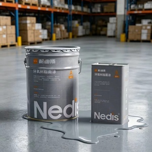 Peinture de sol en polyuréthane résistante à l'usure et antidérapante, <span class=keywords><strong>prix</strong></span> compétitif, directement de l'usine, pour entrepôt, parking, atelier, garage - Product Image 1