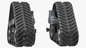 Nouveau châssis à chenilles triangulaires en caoutchouc et acier QINDING respectueux du sol, avec garantie d'un an, pour tracteurs, moissonneuses-batteuses et camions AGCO - Product Image 6