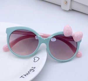 แว่นกันแดดแฟชั่นเกาหลีรุ่นใหม่ ป้องกันรังสียูวี 400 สีลูกกวาด สำหรับเด็กชายและเด็กหญิง - Product Image 5