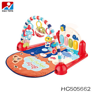 Tapis de jeu pliable multifonctionnel avec harpes <span class=keywords><strong>à</strong></span> pédales, jeu de fitness, ramper, jouer, bébé HC506281 - Product Image 6