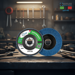 Disque à lamelles Fervi Performance 115 mm, abrasif sans fer pour ponçage du métal - Product Image 2