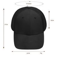 Casquettes de camionneur personnalisées OEM, 6 panneaux, visière incurvée, logo brodé 3D, 100% polyester, 17 couleurs, maille respirante, unisexe