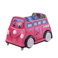 Meilleure vente Machine de jeu d'arcade à pièces de dessin animé drôle Marteau frappé sur Bus & Car Whack-a-Mole pour les enfants