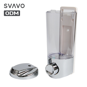 <span class=keywords><strong>Distributeur</strong></span> de savon <span class=keywords><strong>mural</strong></span> manuel 480 ml pour hôtel et usage domestique, pour lotion, shampoing et <span class=keywords><strong>gel</strong></span> douche - Product Image 5
