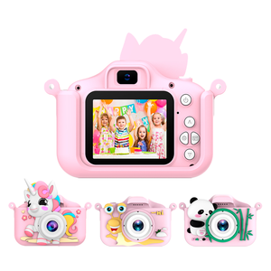 New Kids Camera Children's Mini SLR Toy HD Photo Video Imaging Sensor Waterproof 2.0" <b>Screen</b> CMOS MicroSD <b>Plastic</b> Birthday - Product Image 3