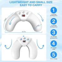 Lampe à ongles LED UV pliable en forme de U nouvelle conception UVC Machine de lumière de polymérisation pour manucure pédicure salon à domicile utilisation en plastique