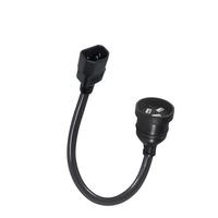 Câble d'alimentation IEC C14 vers prise femelle australienne 3 broches, rallonge pour unité UPS, cordon d'alimentation 240V, longueur courte 20cm
