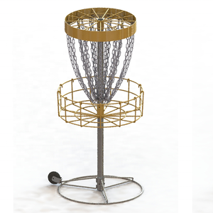 Cestino da <span class=keywords><strong>Golf</strong></span> a disco zincato a caldo con Design personalizzato diretto in fabbrica per campo da <span class=keywords><strong>Golf</strong></span> a disco - Product Image 5