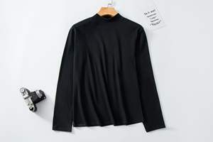 Autunno inverno uomo Slim Fit intimo termico personalizzato tinta unita mezza maglia a collo alto ampia <span class=keywords><strong>felpa</strong></span> con cappuccio - Product Image 6