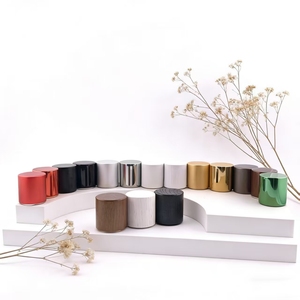 FEA15 FEA13 Luxury Aluminium Non-Spill Pump Sprayer Perfume <strong>Bottle</strong> <strong>Cap</strong> Set Customized Magnetic <strong>Lids</strong> Plastic-Metal <strong>Closure</strong> - Product Image 5