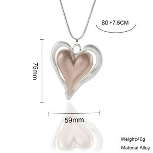 Ожерелье с кулоном в виде сердца - Product Image 6