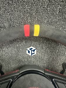 Volante de Fibra de Carbono para Automóvil <span class=keywords><strong>Audi</strong></span> RS3 S3 A3 A4 B9 RS6 RS7 S4 A3 8V Q7 Q5 A6 - Product Image 3