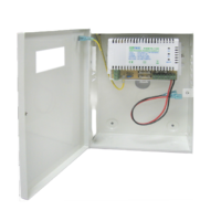 MiTEC AC DC 13,8 V 27,6 V Caja de caja de metal UPS Fuente de alimentación con batería de respaldo para cámaras Control DE ACCESO Luz LED