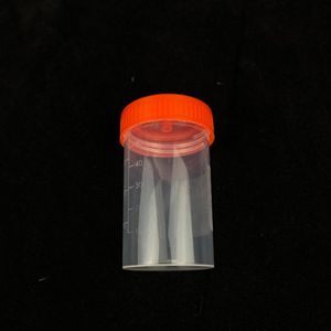 Vaso para Orina Wei Hong de 50-60 ml con Tapa de Rosca, Escala Graduada, a Prueba de Fugas, para Recolección de Muestras - Product Image 2