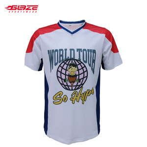 Großhandel Sublimationsdruck Schnelltrocknend Individuelles Design Jungen Sport Freizeit <span class=keywords><strong>T</strong></span>-<span class=keywords><strong>Shirt</strong></span> - Product Image 4
