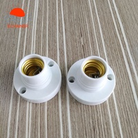 Prise de courant en plastique, e26 E10 E14 E27