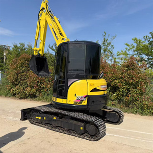 Oferta Especial: Miniexcavadora Usada Yanmar VIO55 <span class=keywords><strong>de</strong></span> 5 Toneladas, Modelo ViO55-6B, con Motor Yanmar Original, Giro <span class=keywords><strong>de</strong></span> Cola Cero, Buen Precio - Product Image 2