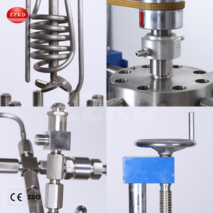 1L Lab Hydrogenation High Pressure Reactor High Pressure Reactor <b>Stirrer</b> Pressure Regulator - Product Image 6