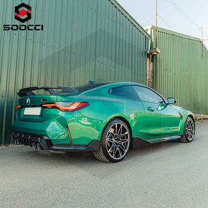 أجنحة خلفية من ألياف الكربون الجافة بتصميم MP لسيارات BMW M3 G80 G81 وM4 G82 G83، جناح خلفي وناشر هواء لصدام <span class=keywords><strong>M</strong></span> Performance - Product Image 6