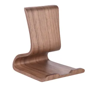 Support universel en bois de bambou pour téléphone tablette support de bureau pour téléphone support de bureau pour téléphone portable support paresseux