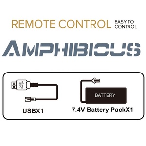 Montre à double mode avec détection de gestes, télécommande, voiture cascadeuse, jouet amphibie, voiture radiocommandée 360 rotation, voiture pour enfant avec lumière - Product Image 4