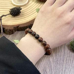 สร้อยข้อมือหินธรรมชาติ ลูกปัดแก้วหลากสี ความรักนิรันดร์ ผลิตในบ้าน ตัวอย่างการผลิตก่อนการผลิต - Product Image 5