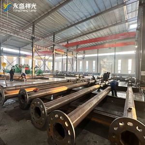 YongSheng <span class=keywords><strong>20M</strong></span> 25M 30M Poste galvanizado de acero Precio Estadio Fútbol Iluminación LED Luz de mástil alto con dispositivo de elevación y descenso - Product Image 4