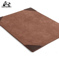 Porte-menu en cuir PU de haute qualité personnalisé pour restaurant et bar, avec insert d'angle une page