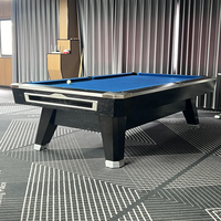 Table de billard professionnelle Brunswick en bois de 9 pieds, qualité supérieure, pour club et usage commercial, prix de gros abordable