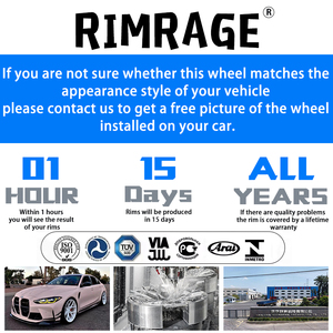 FIR ล้อปลอมแปลง18 19 20นิ้ว5X112 5X114.3 5X120สำหรับ BMW Mercedes Audi Porsche Toyota <span class=keywords><strong>Nissan</strong></span> <span class=keywords><strong>EVO</strong></span> Subaru - Product Image 3