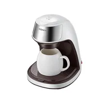 घरेलू छोटे पोर्टेबल अमेरिकी कॉफी मशीन कार्यालय चाय पक मशीन ड्रिप फिल्टर कॉफी मशीन