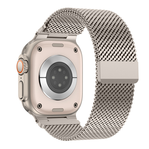 Pulseiras Magnéticas de Malha Grossa Avançada para Apple IWatch Ultra1/<span class=keywords><strong>2</strong></span>/<span class=keywords><strong>3</strong></span> 49mm S11/S10 46mm 45mm - Product Image 2