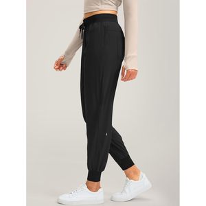 2025 femmes léger Gym Joggers pantalon fermeture éclair poches décontracté entraînement athlétique Joggers en noir - Product Image 4