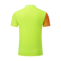 Seragam Tenis Pakaian Olahraga Custom Sublimasi Cetak Kaos Pria Unisex Jersey Spandex/Polyester 160g Ready Stock