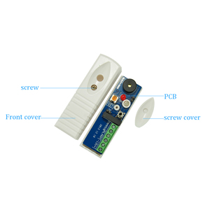 Sensore di Vibrazione Digitale Intelligente per Allarme Domestico 9-16Vdc Montaggio Superficiale Tipo Cablato per Cassaforte/Cassette di Sicurezza Antifurto 971A - Product Image 3