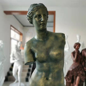 Statue de la <span class=keywords><strong>déesse</strong></span> <span class=keywords><strong>grecque</strong></span> <span class=keywords><strong>Aphrodite</strong></span> de Milo, célèbre œuvre d'art, sculptée à la main, sculpture de figure en plein air, taille réelle - Product Image 5