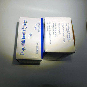 Jeringas Veterinarias <span class=keywords><strong>de</strong></span> <span class=keywords><strong>Insulina</strong></span> Afalite, Calibre 31G, <span class=keywords><strong>100</strong></span> <span class=keywords><strong>Unidades</strong></span>, 8 mm, 0.5 ml/cc, 29 GA, Grado Médico Estéril, PP, Envueltas Individualmente, 5/16" - Product Image 1