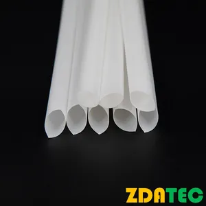 Fabrika 5mm 6mm 7mm 8mm 10mm 12mm özel boyut Pla 100% biyobozunur olmayan plastik içme saman Compostable Pla esnek payet