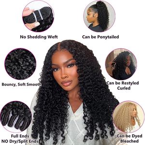 Extensions de <span class=keywords><strong>cheveux</strong></span> humains <span class=keywords><strong>bouclés</strong></span> birmans 20 22 24 pouces 3C/4A, mèches vierges avec pointes bouclées en <span class=keywords><strong>spirale</strong></span>, qualité 12A, non traitées, noir naturel - Product Image 6