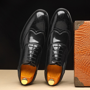 Zapatos Formales Modernos Oxford con Punta en Pico, Impermeables, Ligeros, para Hombre, Otoño, Parte Superior de PU, Talla Grande - Product Image 6